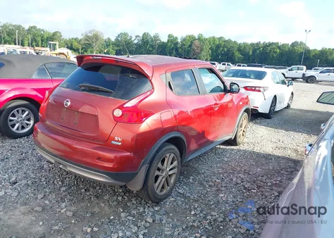 2013 Nissan Juke Sv from USA, damaged, VIN JN8AF5MR3DT203272
